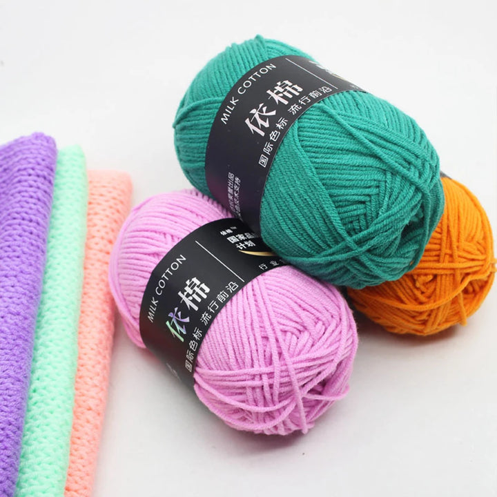 50g Soft Wool Milk Cotton Yarn