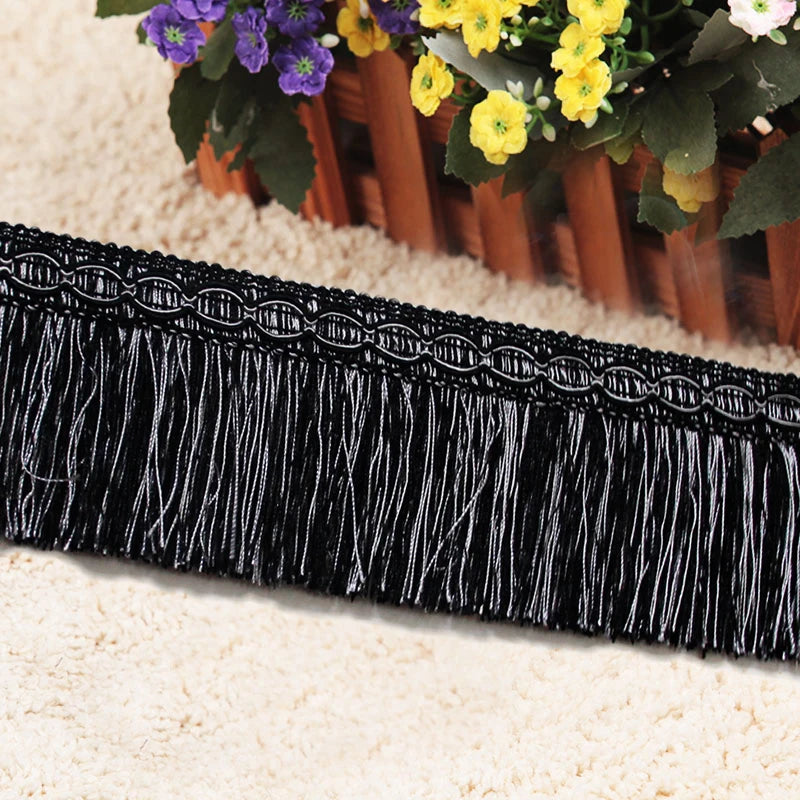 6 Yards / 8 Colors / Lancelot Brush Tassel Fringe Trim