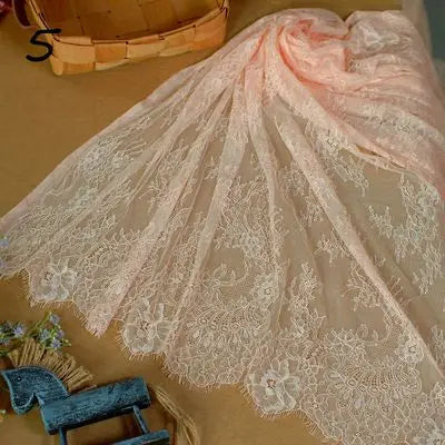 3 Yards / 42 Colors / Bellara Embroidery Eyelash Lace