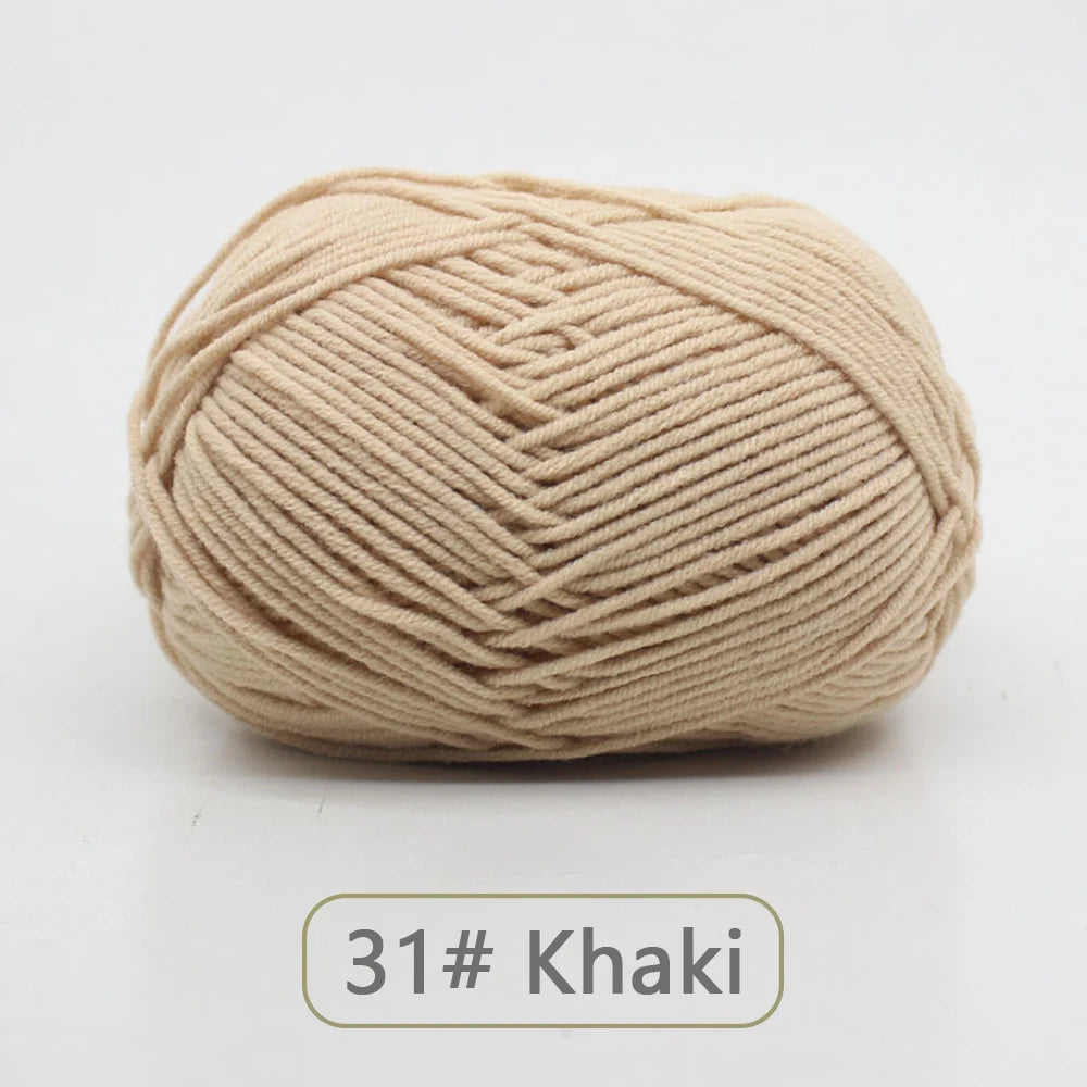50g Soft Wool Milk Cotton Yarn