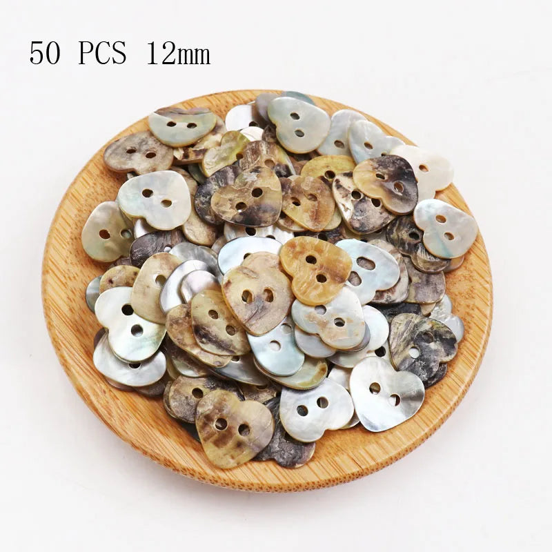 50 PC / Asher Wood Buttons