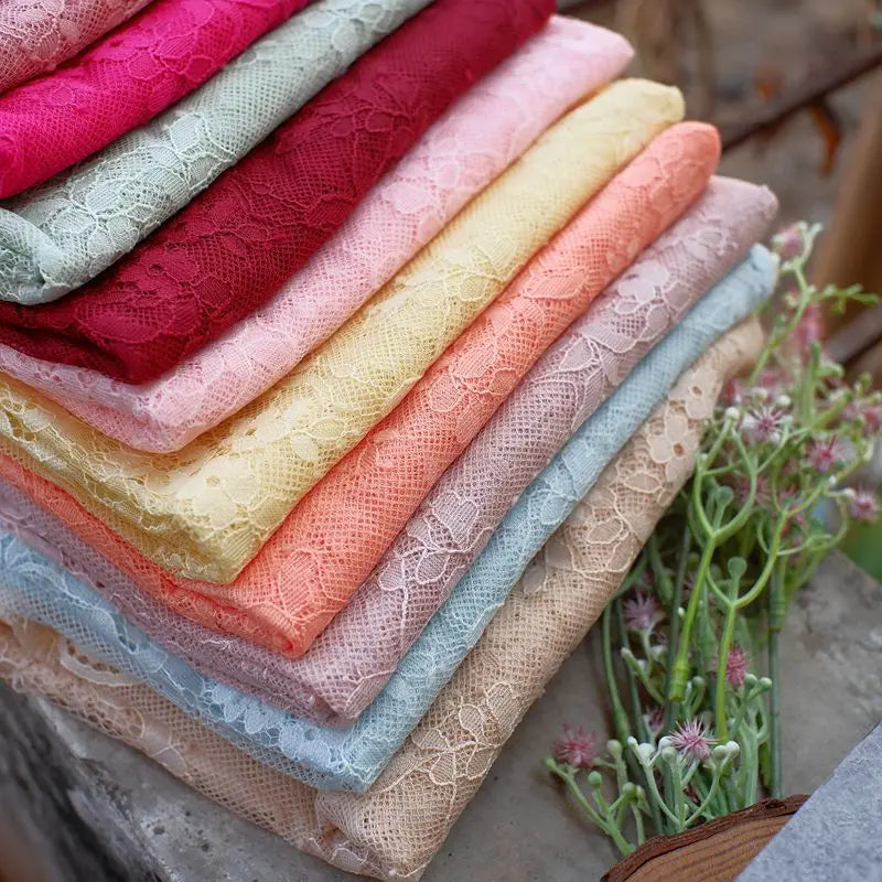 3 Yards / 44 Colors / Cavella Embroidery Eyelash Lace