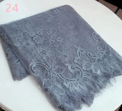 3 Yards / 44 Colors / Cavella Embroidery Eyelash Lace