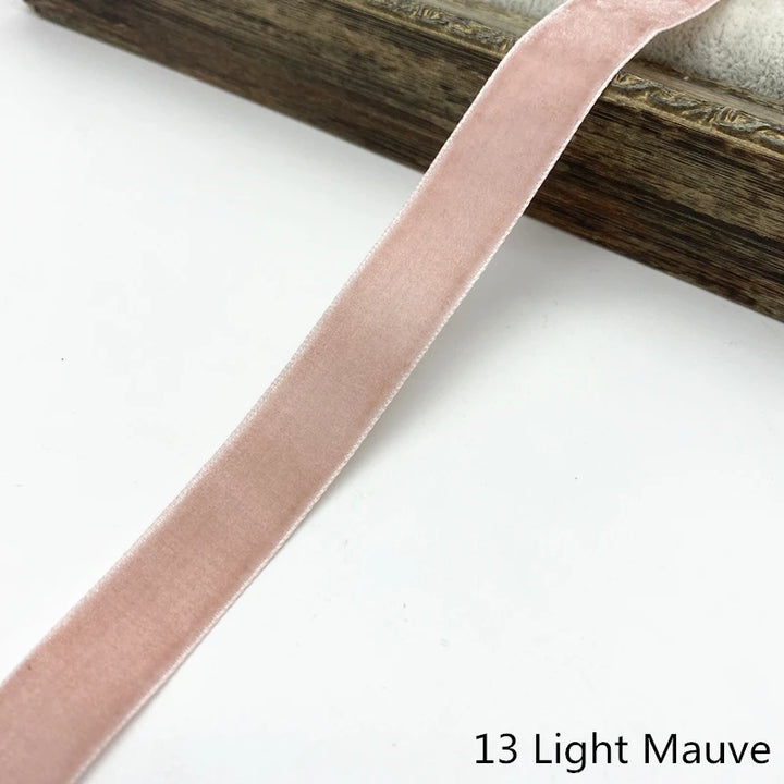 2 Yards / 14 Colors / Velvet Decorative Ribbon-1