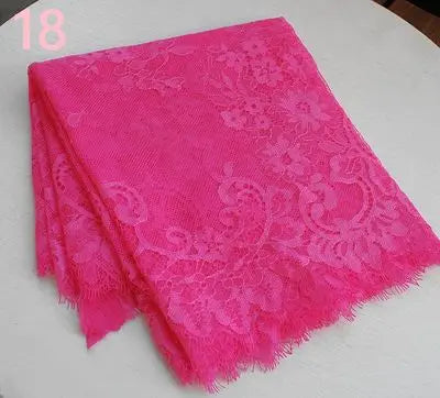 3 Yards / 44 Colors / Cavella Embroidery Eyelash Lace