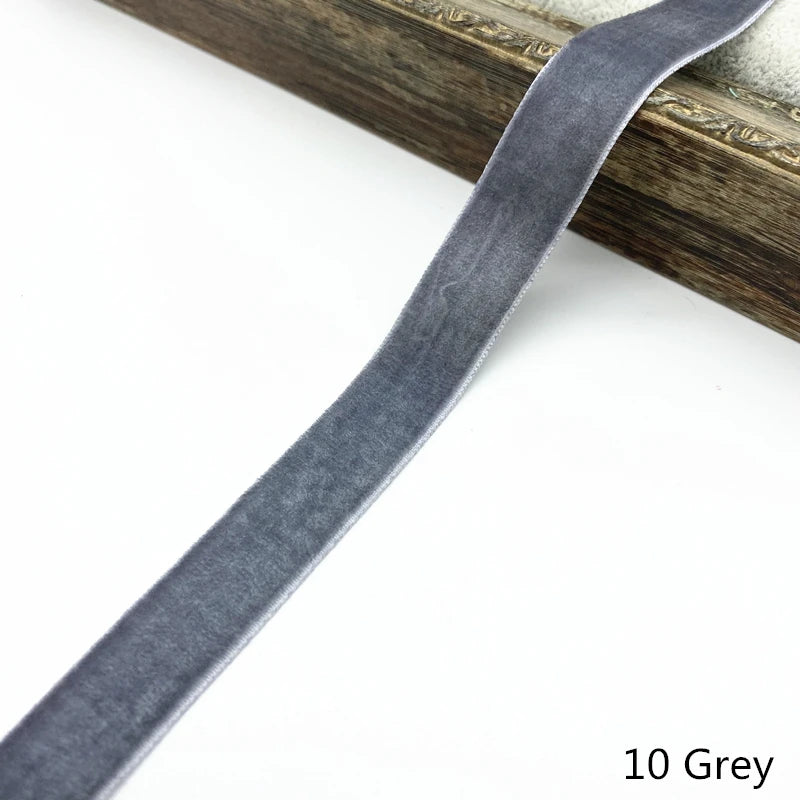 2 Yards / 14 Colors / Velvet Decorative Ribbon-1