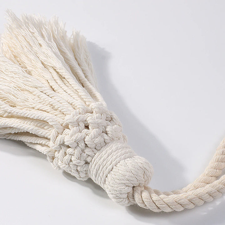 2 PC Coriel Macrame Curtain Tiebacks