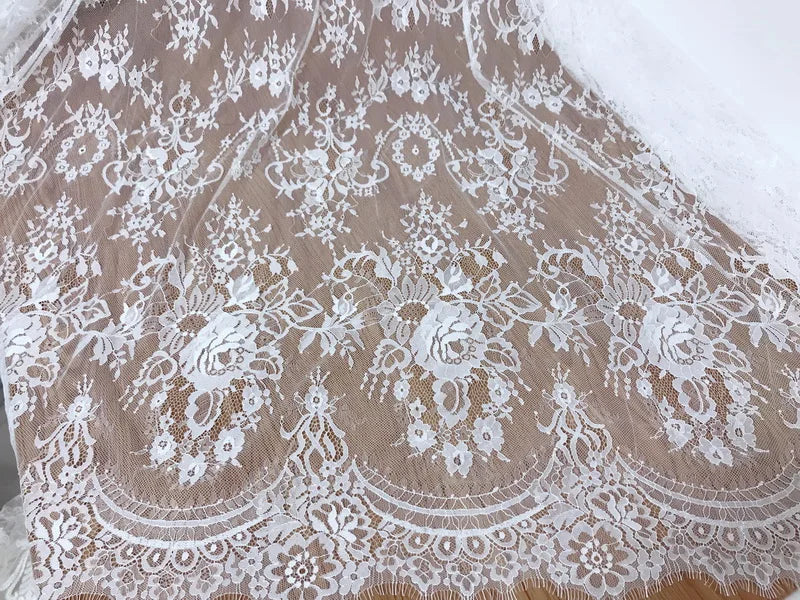 3 Yards / Celestia Elegant Eyelash Lace