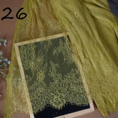 3 Yards / 42 Colors / Bellara Embroidery Eyelash Lace