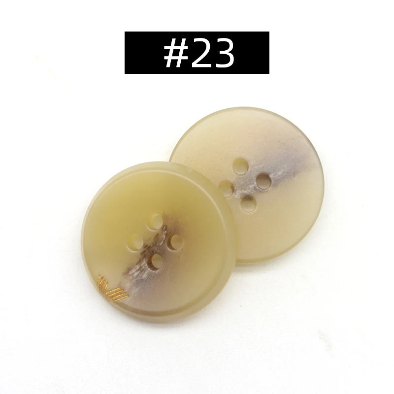 20 PC / Ashley Resin Buttons