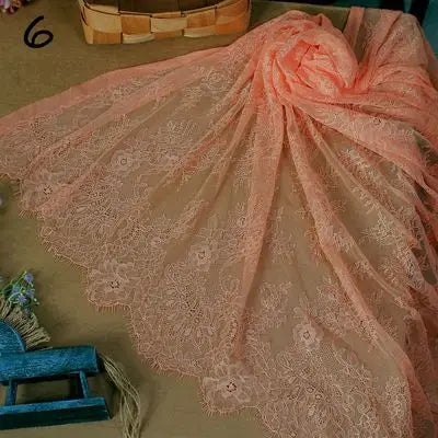 3 Yards / 42 Colors / Bellara Embroidery Eyelash Lace