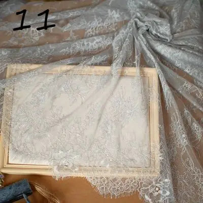 3 Yards / 42 Colors / Bellara Embroidery Eyelash Lace