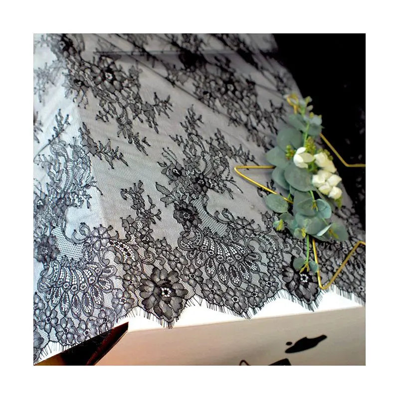 3 Yards / 42 Colors / Bellara Embroidery Eyelash Lace