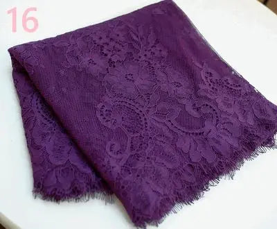 3 Yards / 44 Colors / Cavella Embroidery Eyelash Lace