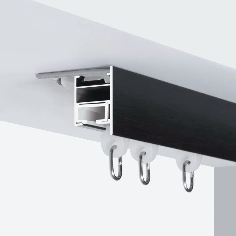 Veltrano Modern Aluminium Double Curtain Track