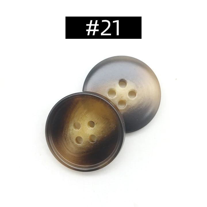 20 PC / Ashley Resin Buttons