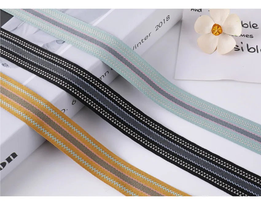 12 Yards / 6 Colors / RAYAN Tape Gimp Ribbon Trim