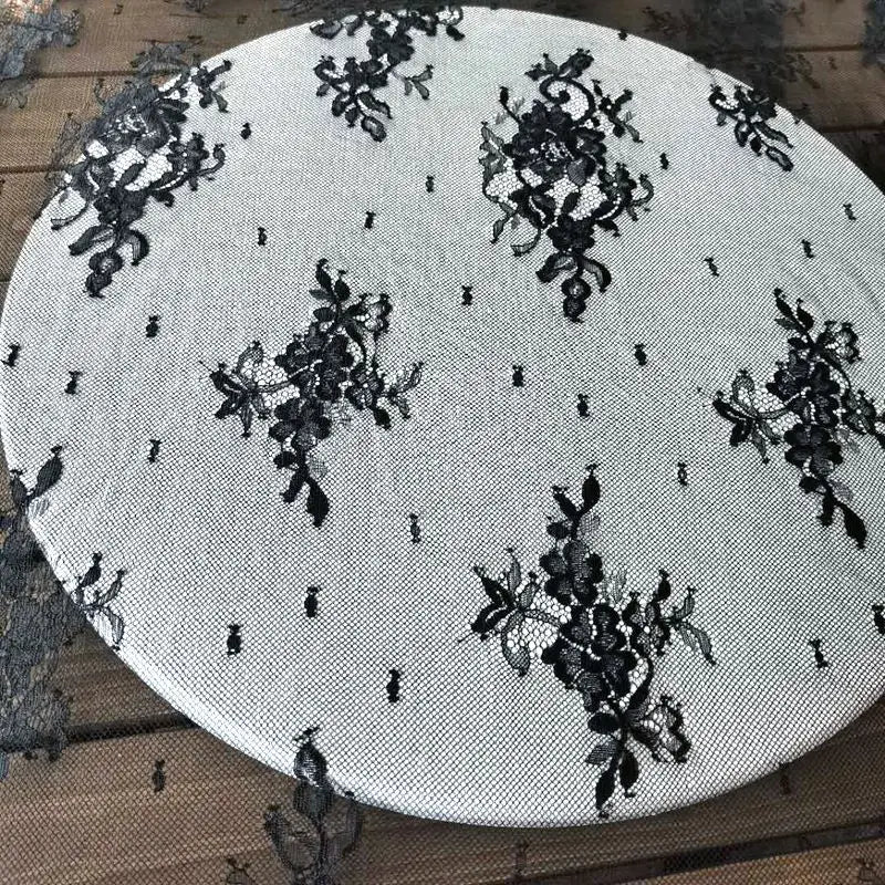 3 Yards / 2 Colors / Valenne Elegant Eyelash Lace