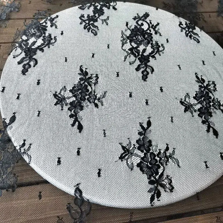 3 Yards / 2 Colors / Valenne Elegant Eyelash Lace