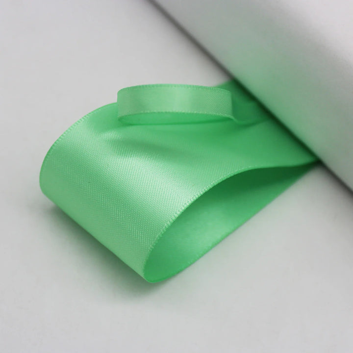 5 Yards / Green Tone Grosgrain Satin Decoration Ribbon Tape