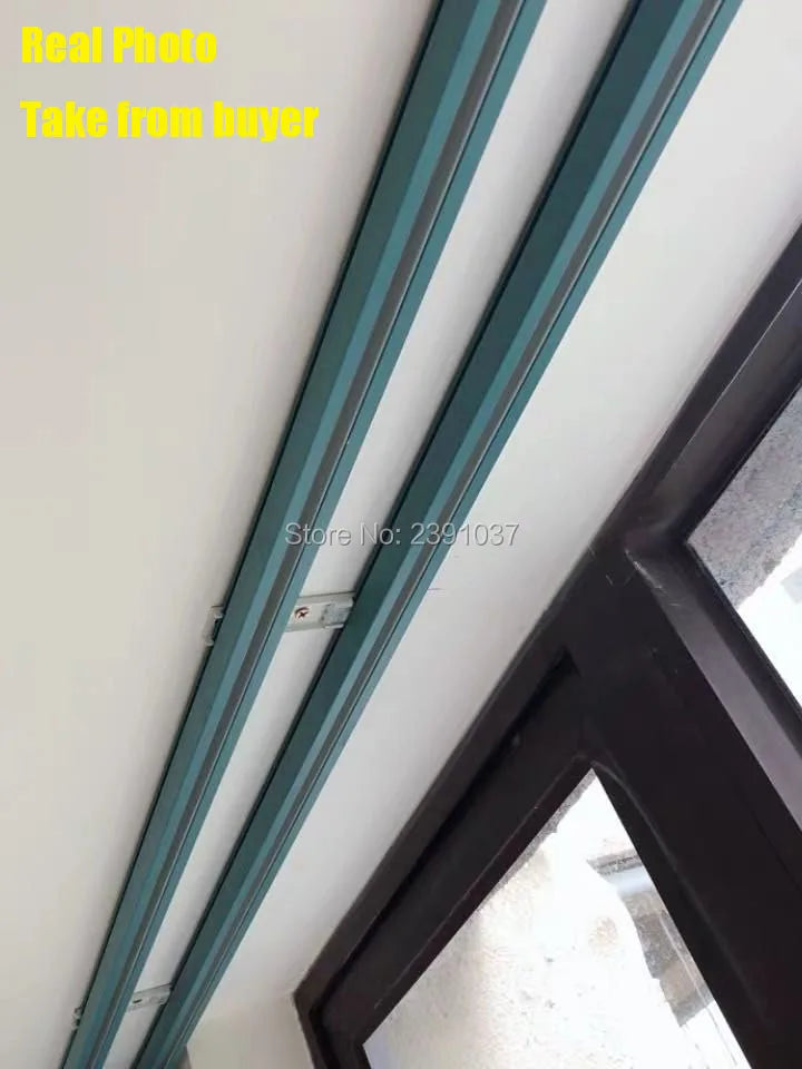 Mesina Ceiling Mounted Curtain Track