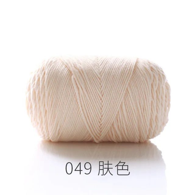 Ball Rainbow Cotton Yarn