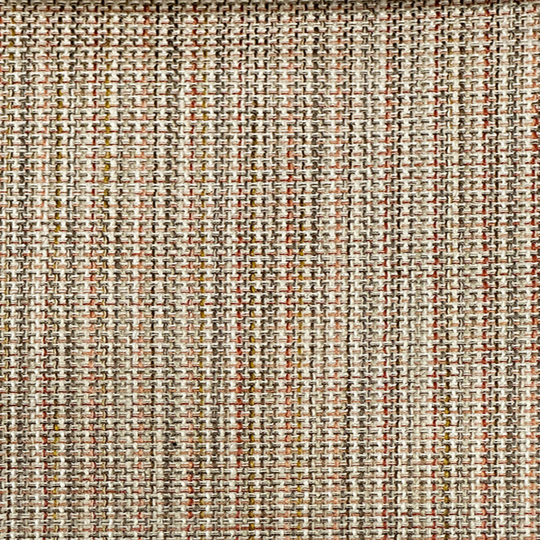 Saylor Orange Cotton; Polyester Blend  Fabric