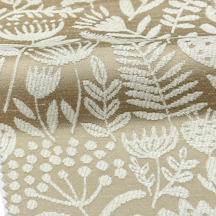 Hudson Beige 100% Cotton Fabric