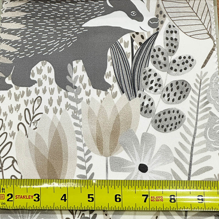 Everly Gray 100% Cotton Fabric