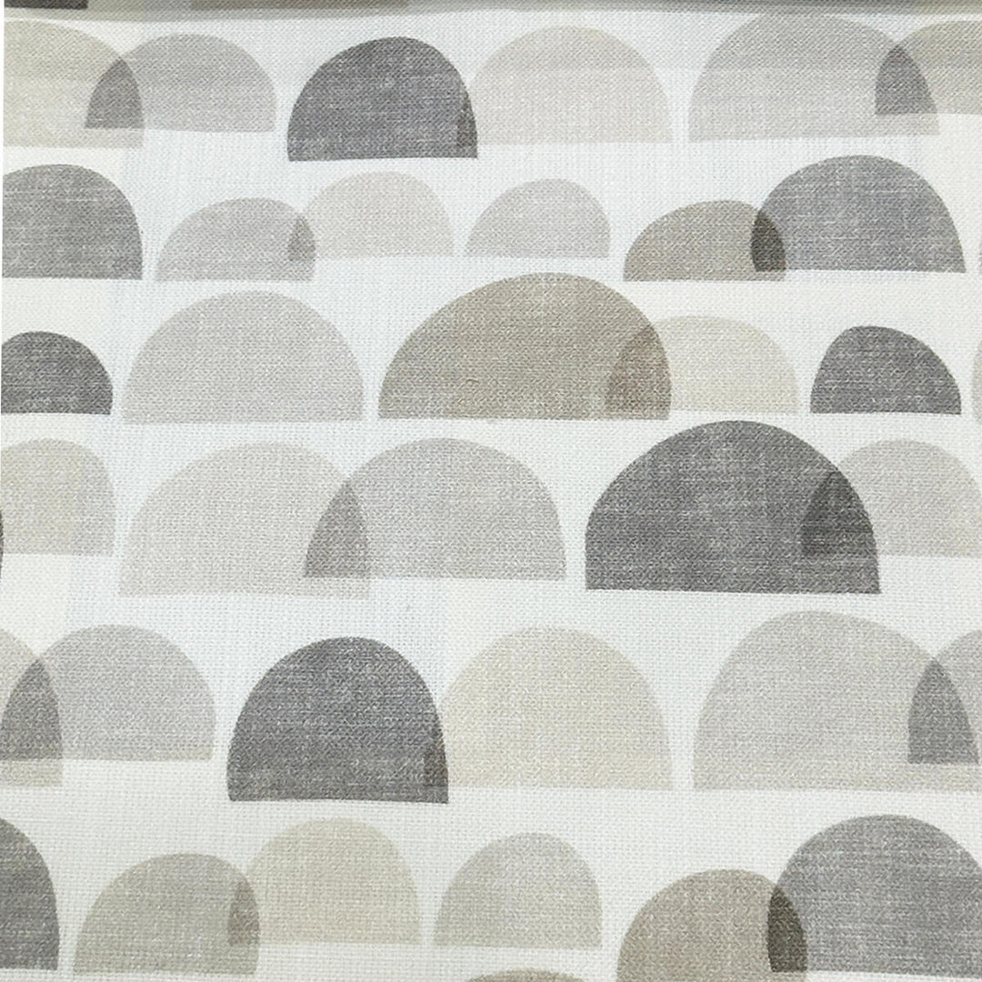 Saylor Ivory Gray 100% Cotton Fabric