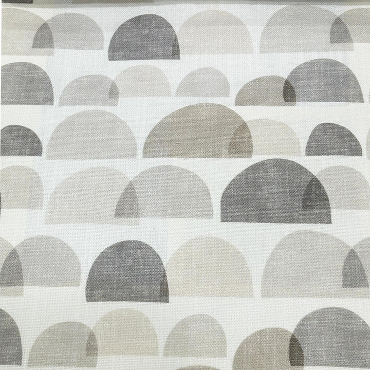 Saylor Ivory Gray 100% Cotton Fabric