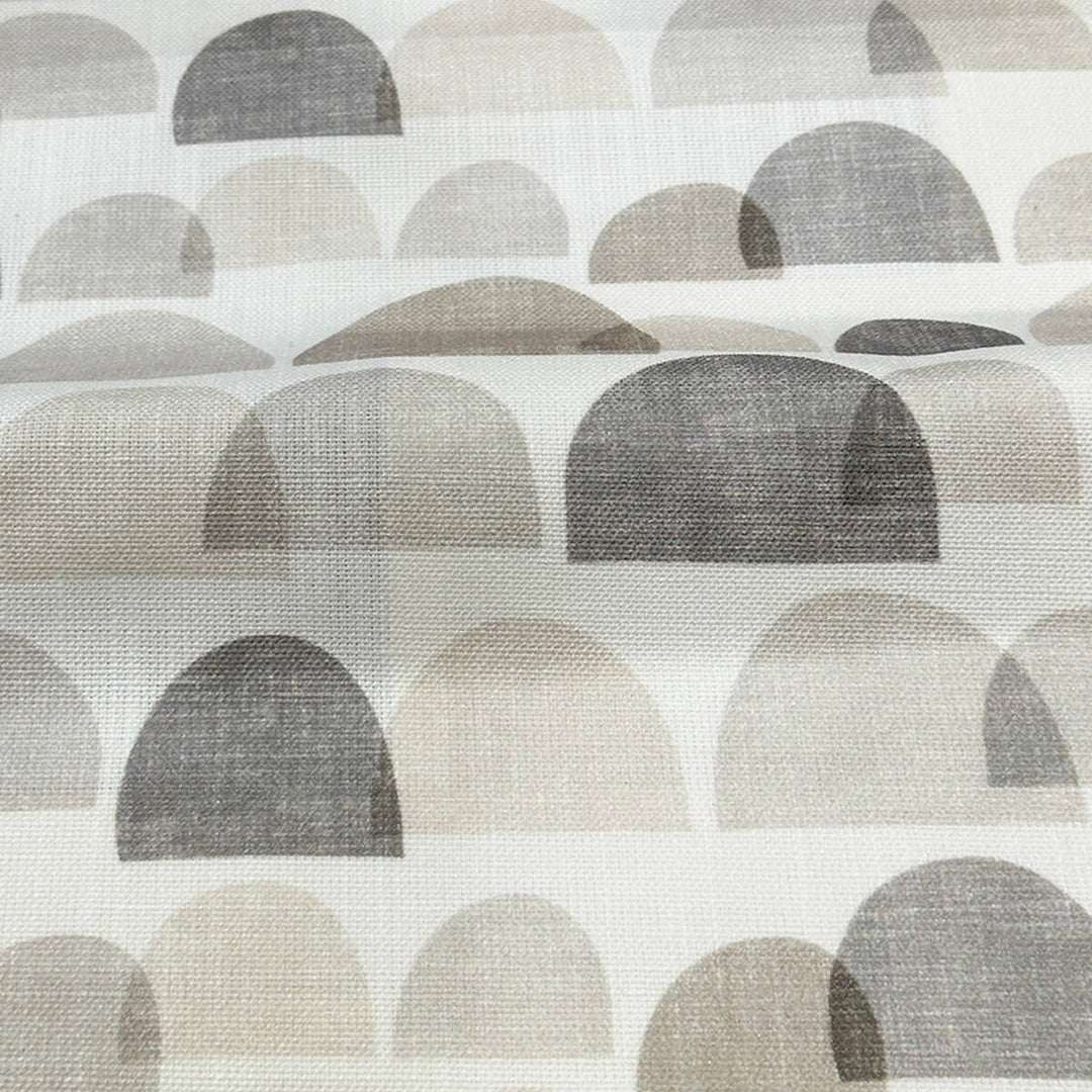 Saylor Ivory Gray 100% Cotton Fabric