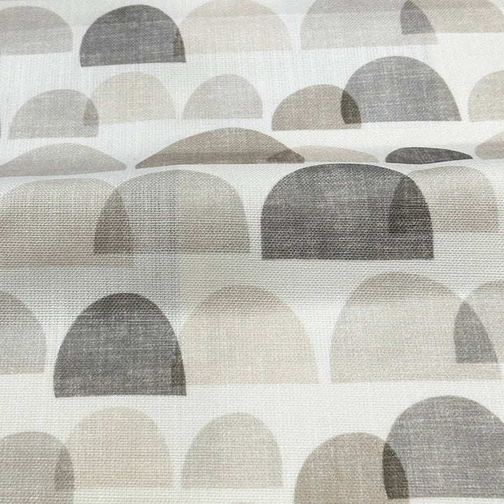 Saylor Ivory Gray 100% Cotton Fabric