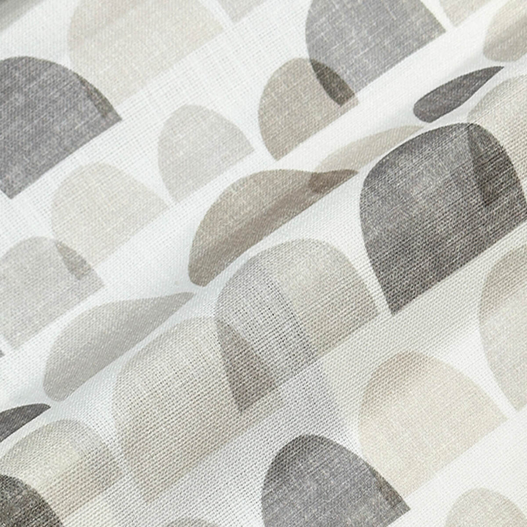 Saylor Ivory Gray 100% Cotton Fabric