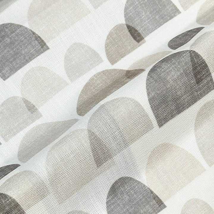 Saylor Ivory Gray 100% Cotton Fabric