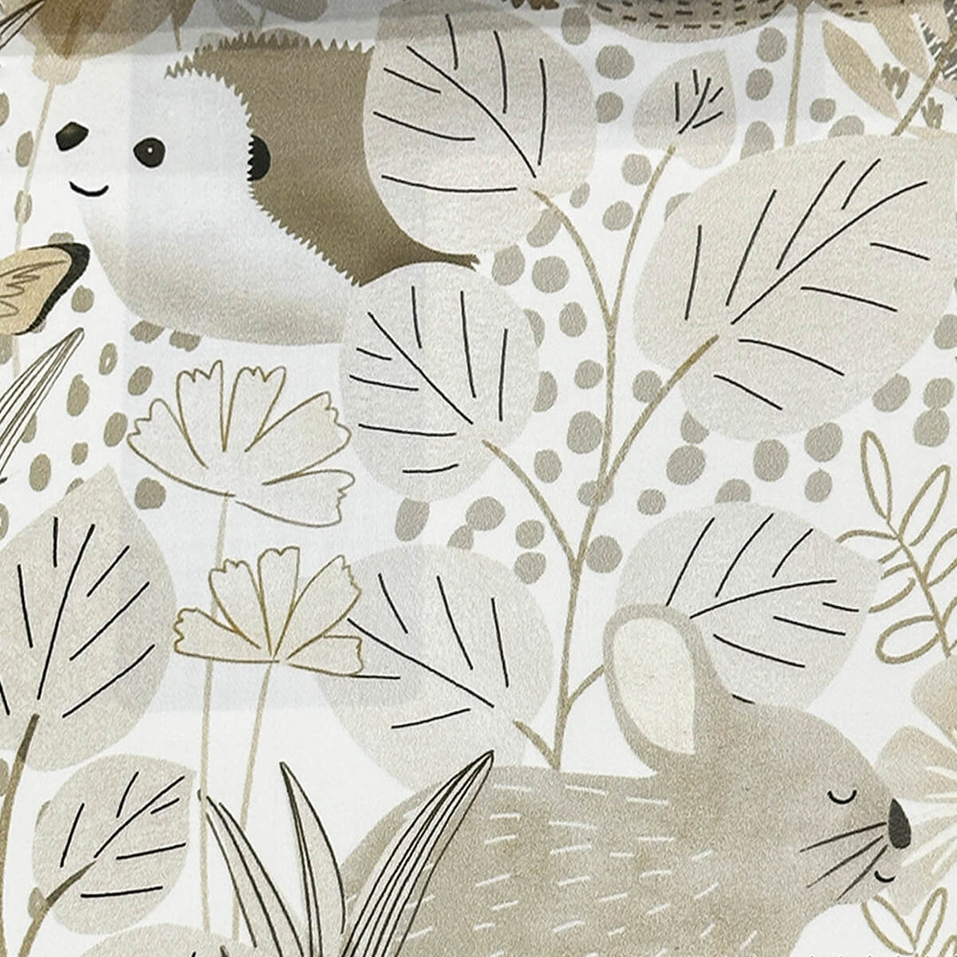 Maverick Brown Ivory 100% Cotton Fabric