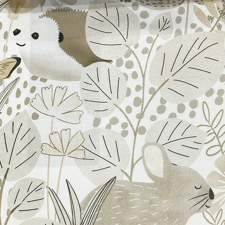 Maverick Brown Ivory 100% Cotton Fabric