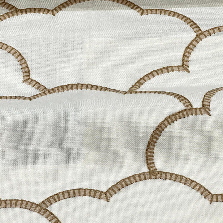 Willow Ivory Gold 100% Cotton Fabric