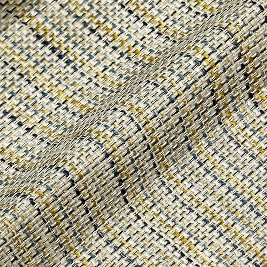 Saylor Gold Cotton; Polyester Blend  Fabric