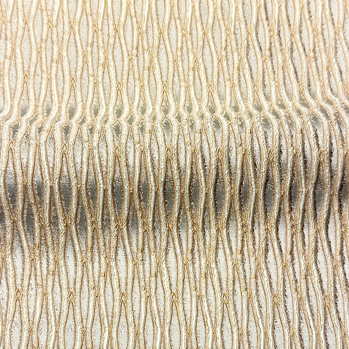 Montrelle Silver Ivory Textured Damask Jacquard Brocade Fabric