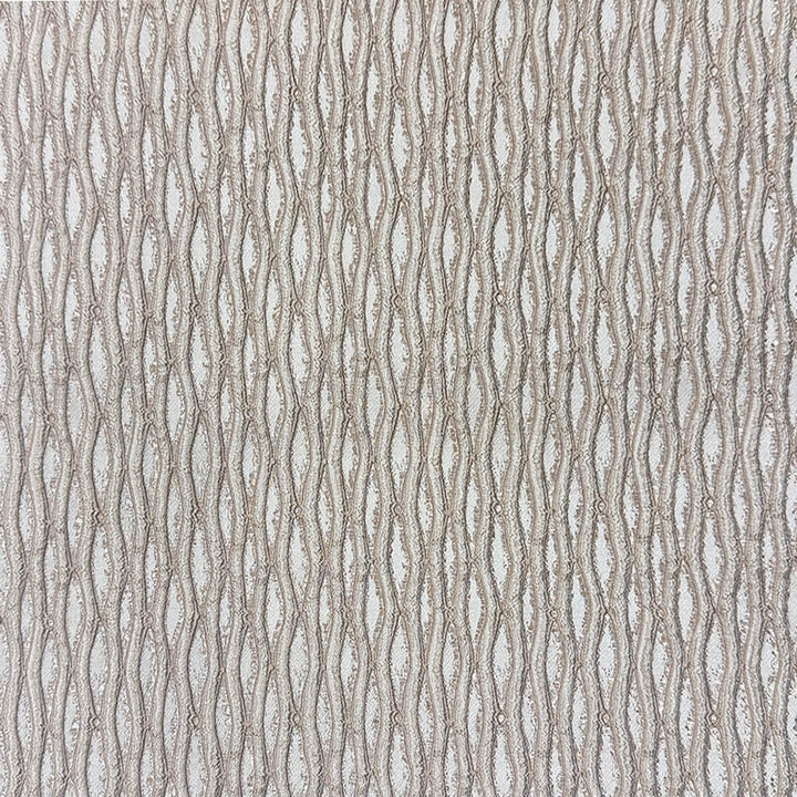 Montrelle Beige Textured Damask Jacquard Brocade Fabric