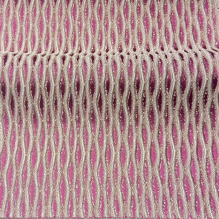 Montrelle Crimson Textured Damask Jacquard Brocade Fabric