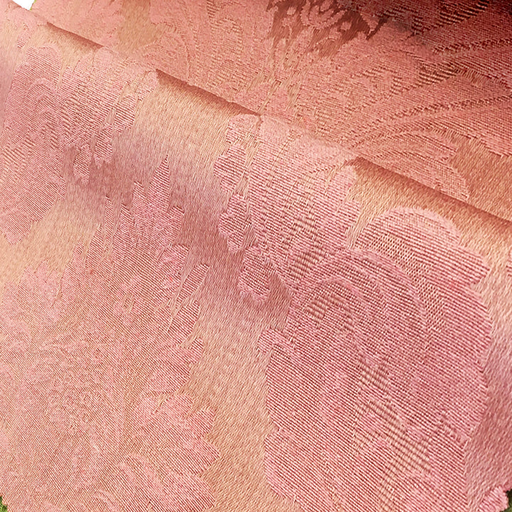 TENOR Dull Pink Large Damask Jacquard Fabric