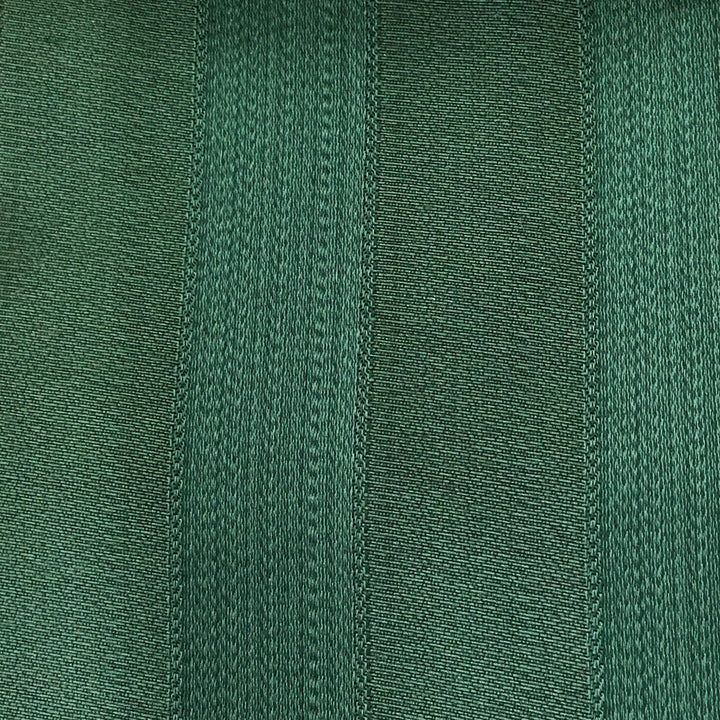 Tessuto jacquard broccato a righe a contrasto classico verde cacciatore BARITON