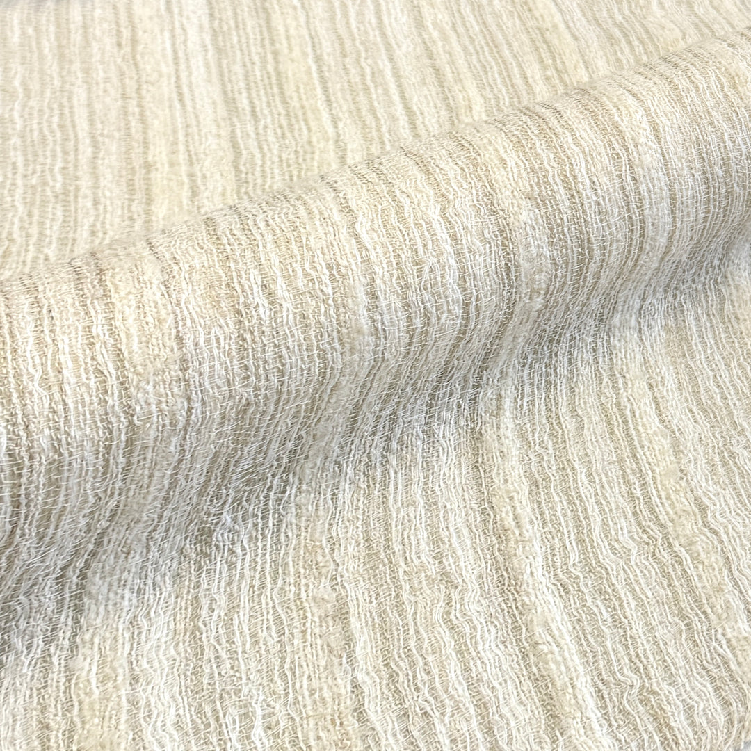 Serene Stripes Linen Blend Fabric