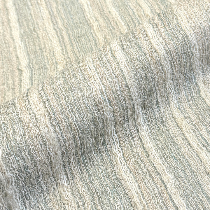 Serene Stripes Linen Blend Fabric