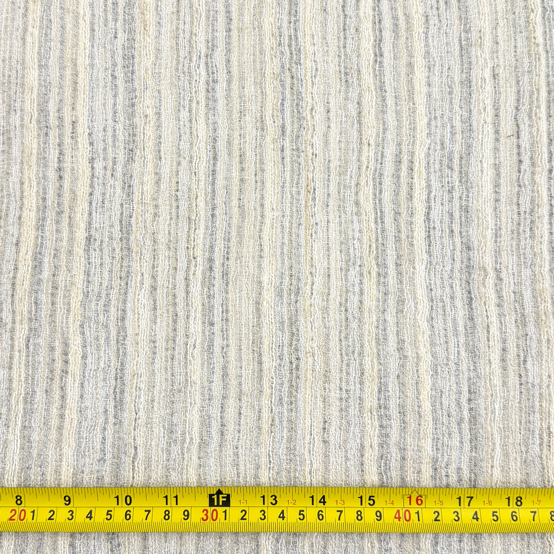Serene Stripes Linen Blend Fabric