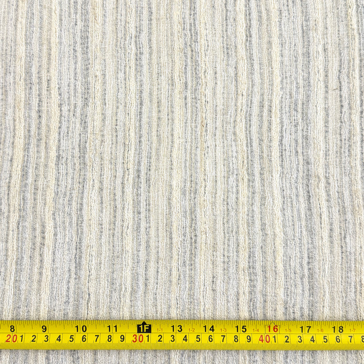 Serene Stripes Linen Blend Fabric