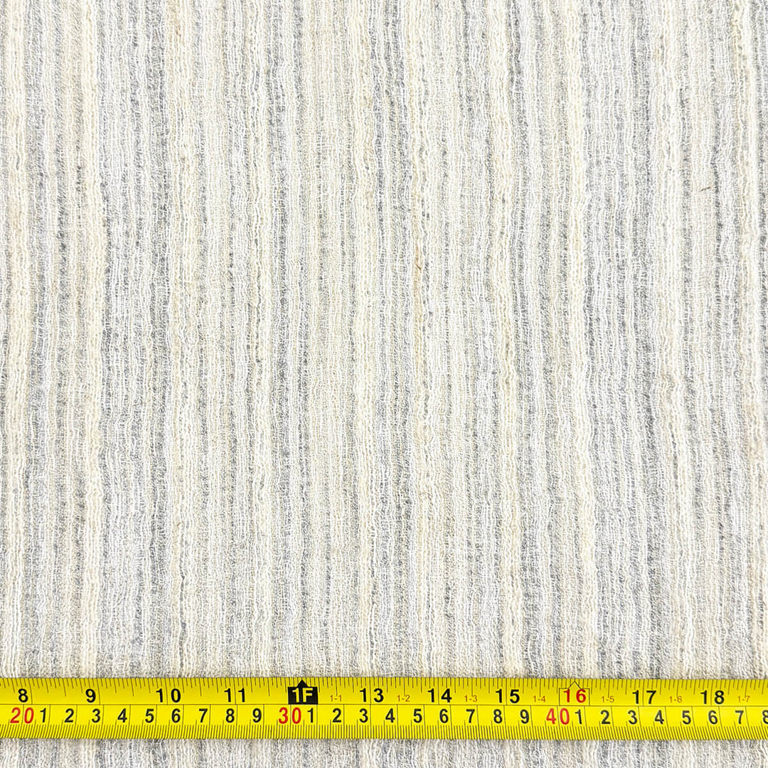 Serene Stripes Linen Blend Fabric | 3 COLORS