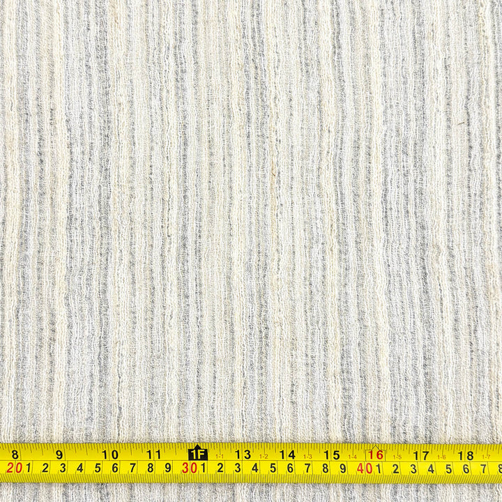 Serene Stripes Linen Blend Fabric | 3 COLORS
